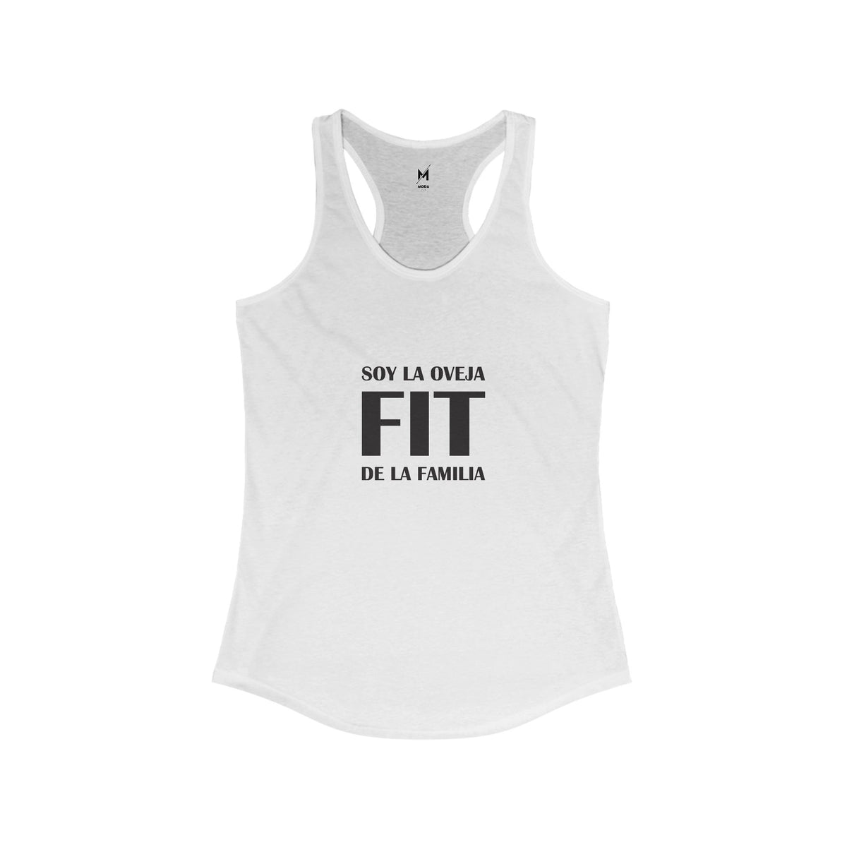 Women's Workout Tank Top - "Oveja Fit" | Fun Hispanic & Latina Gym Apparel