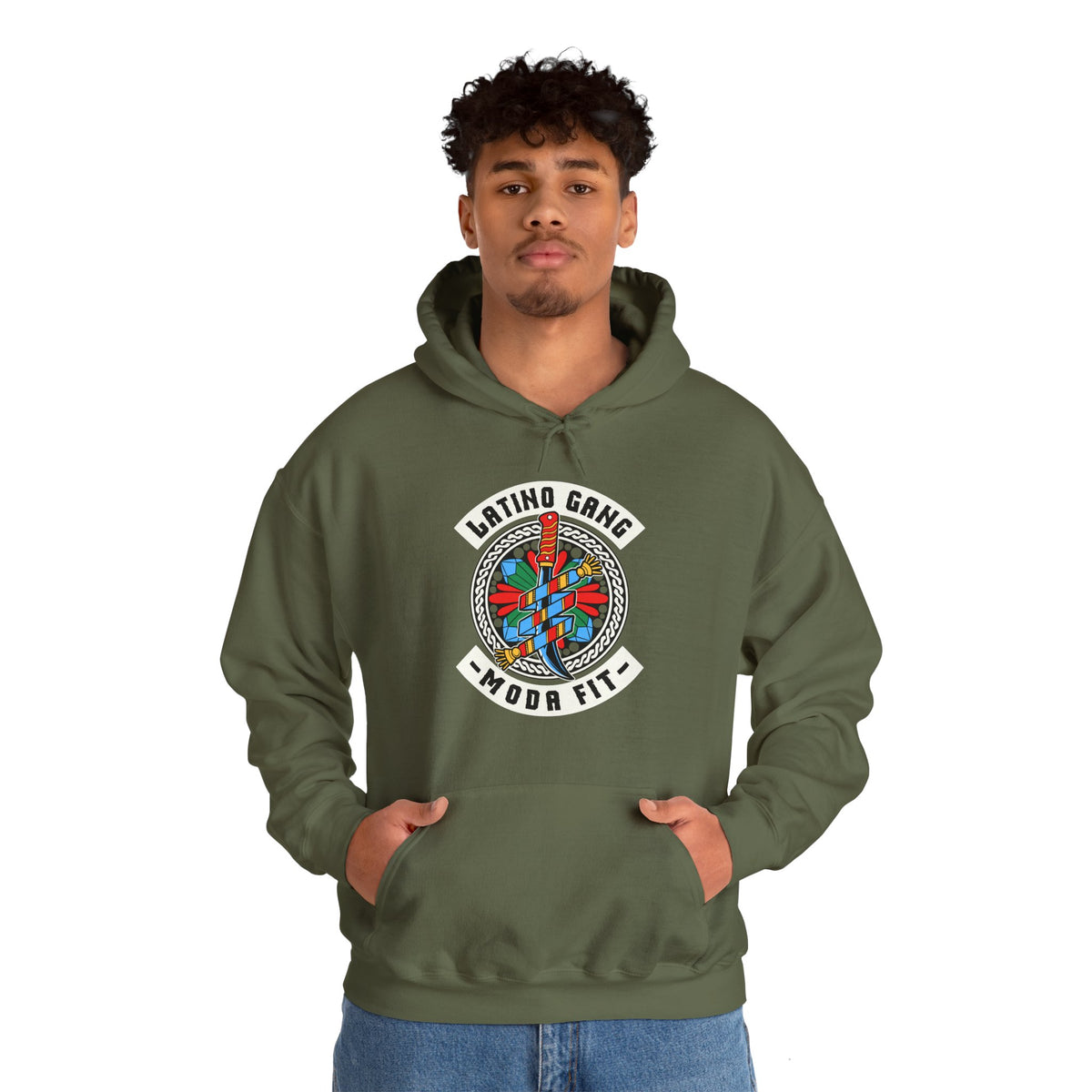 Unisex Pullover Hoodie - "Latino Gang" | Cozy & Stylish Hispanic-Inspired Apparel