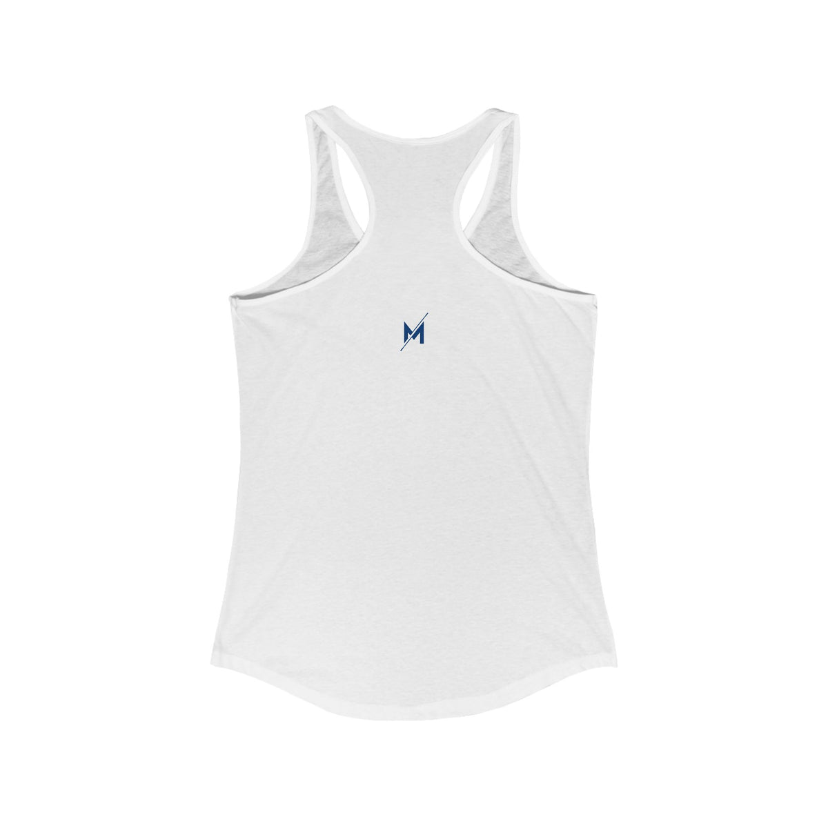 Women's Workout Tank Top - "OG Logo" (White) | Stylish Hispanic & Latina Gym Apparel