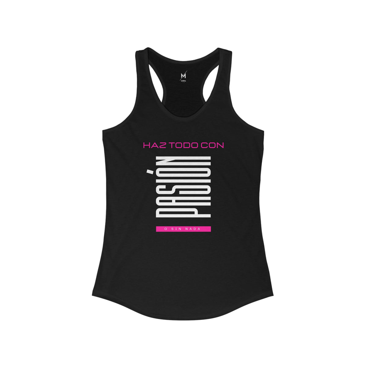 Women's Workout Tank Top - "Con Pasión" | Empowering Hispanic & Latina Gym Apparel