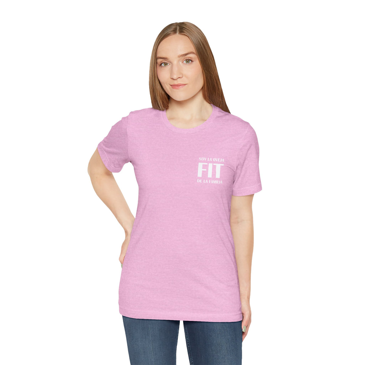 Camiseta de Entrenamiento para Mujer - "Oveja Fit de la Familia" | Estilo y Diversión en Ropa Deportiva