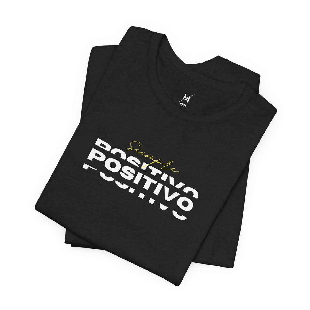 Men's Workout T-Shirt - "Siempre Positivo" | Bold Hispanic & Latino Gym Apparel