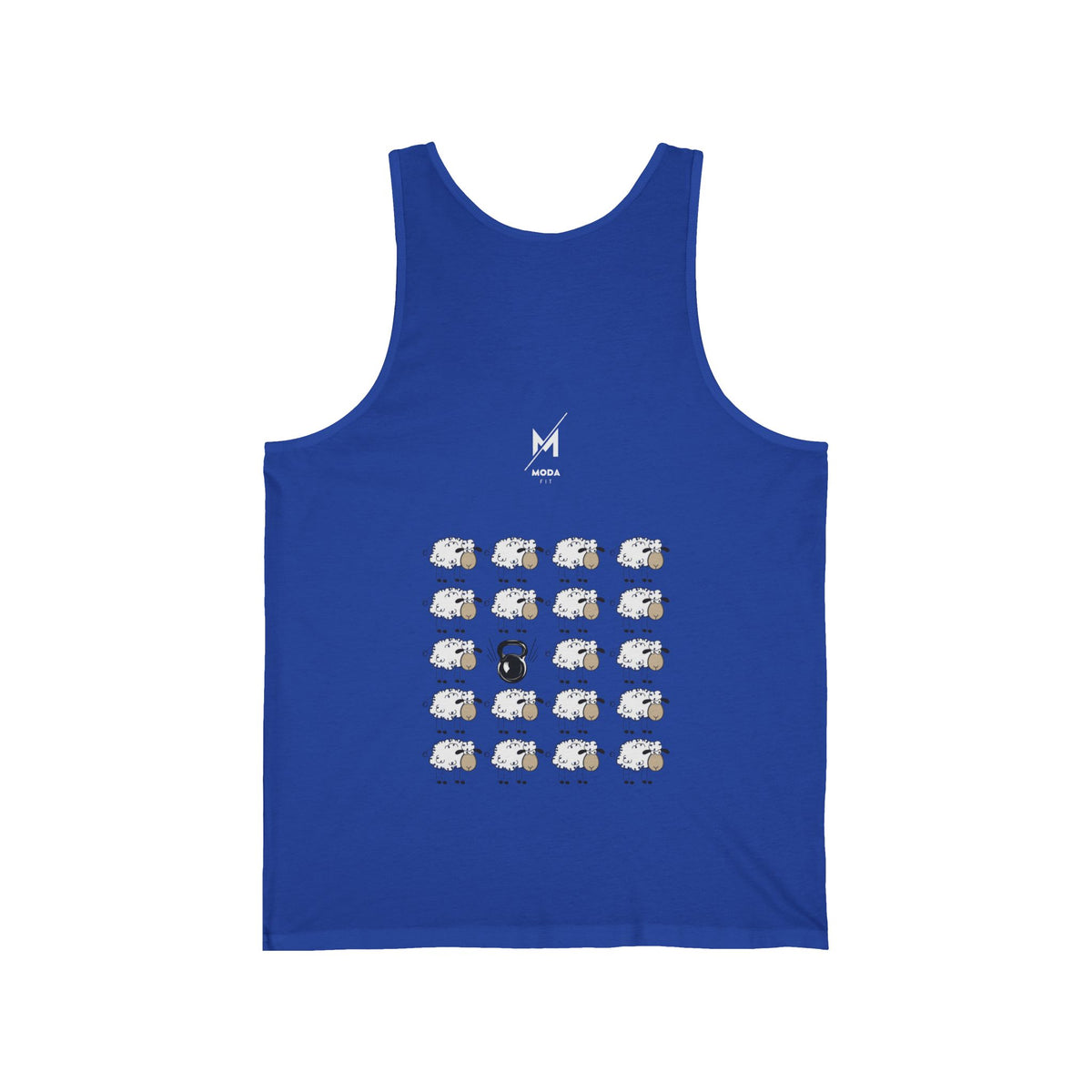 Men's Workout Tank Top - "Oveja Fit" (Multicolor) | Bold Hispanic & Latino Gym Apparel