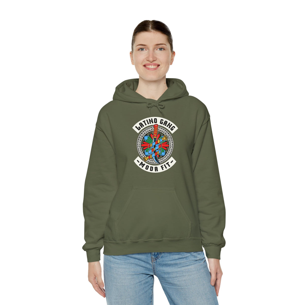 Unisex Pullover Hoodie - "Latino Gang" | Cozy & Stylish Hispanic-Inspired Apparel