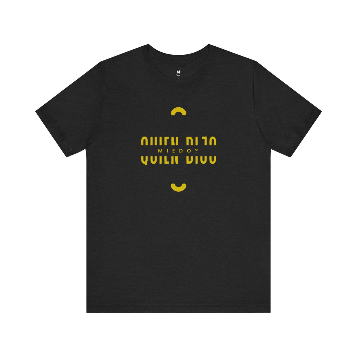 Unisex Workout T-Shirt - "Quien Dijo Miedo" | Bold Hispanic & Latino Gym Apparel