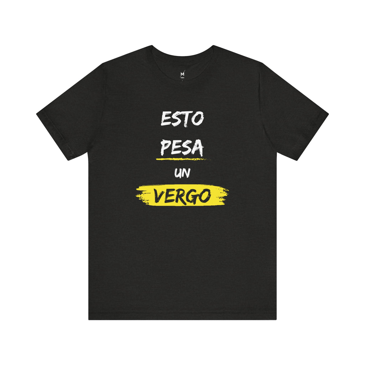 Unisex Workout T-Shirt - "Esto Pesa Un Vergo" | Bold Hispanic Gym Apparel