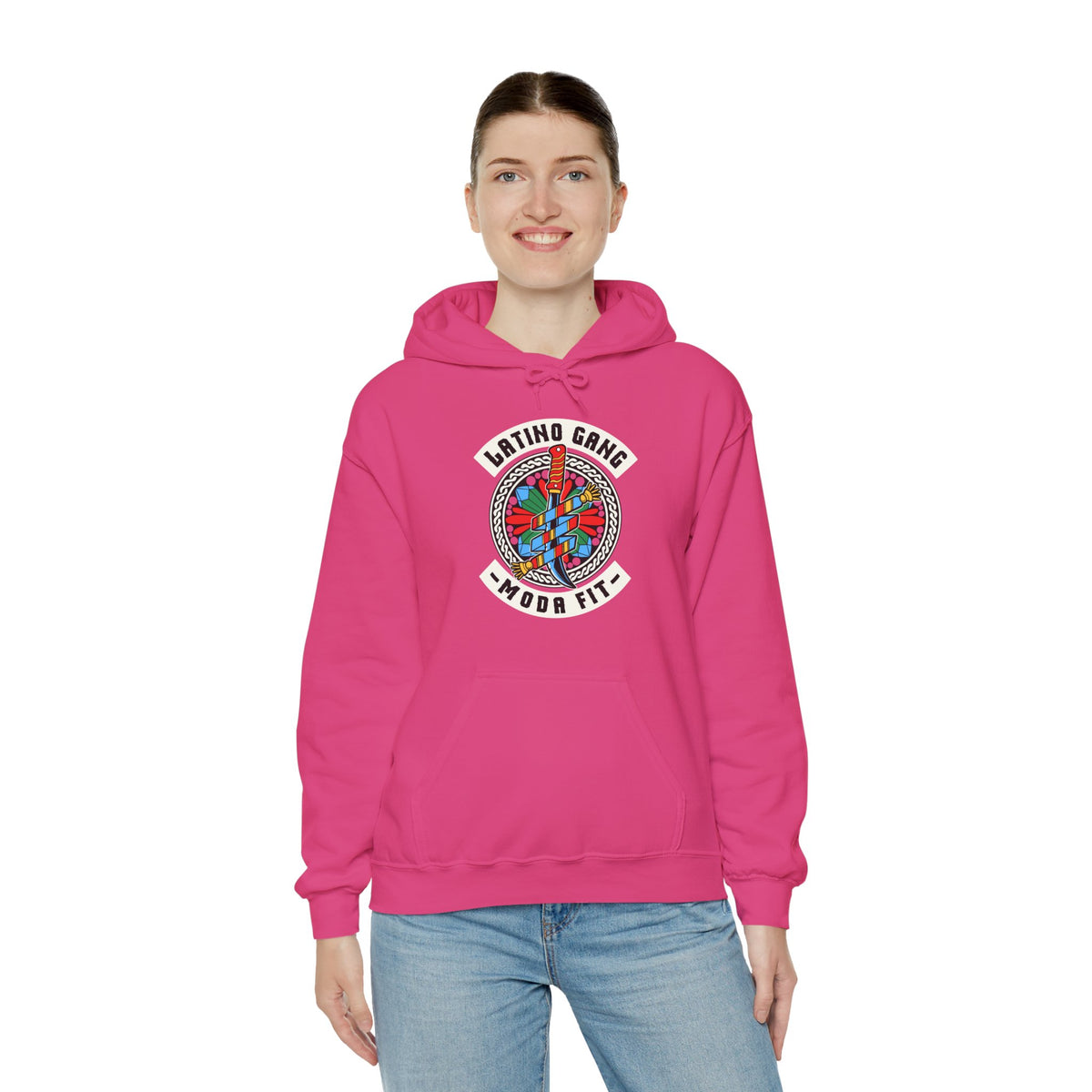 Unisex Pullover Hoodie - "Latino Gang" | Cozy & Stylish Hispanic-Inspired Apparel