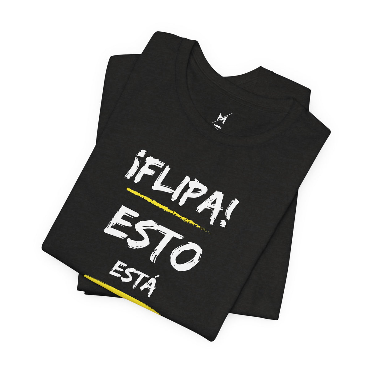 Unisex Workout T-Shirt - "Flipa Esto Está Pesado" | Bold Spanish Gym Apparel